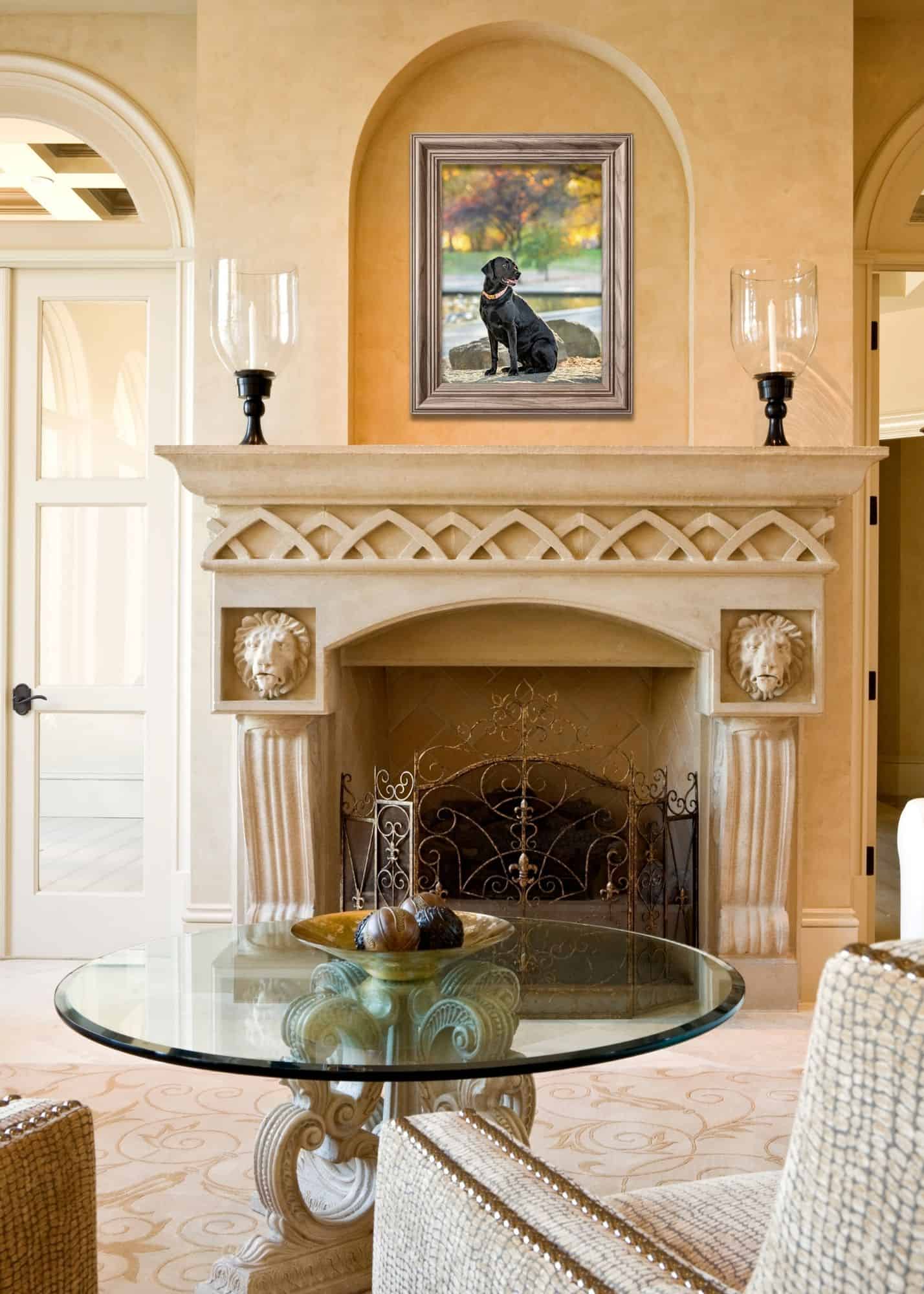 traditional-living-room-traditional-framed-print