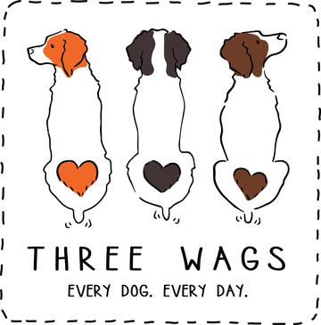 Three Wags logo