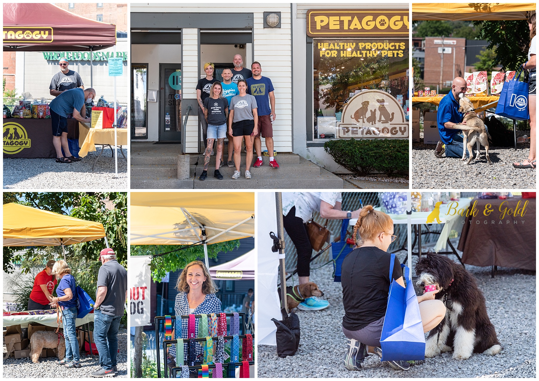 customers at Petagogy's 10th Anniversary PAWty & Pet Vendor Fair in Shadyside