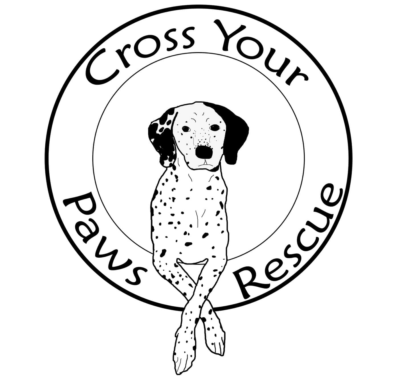 Cross Your Paws logo