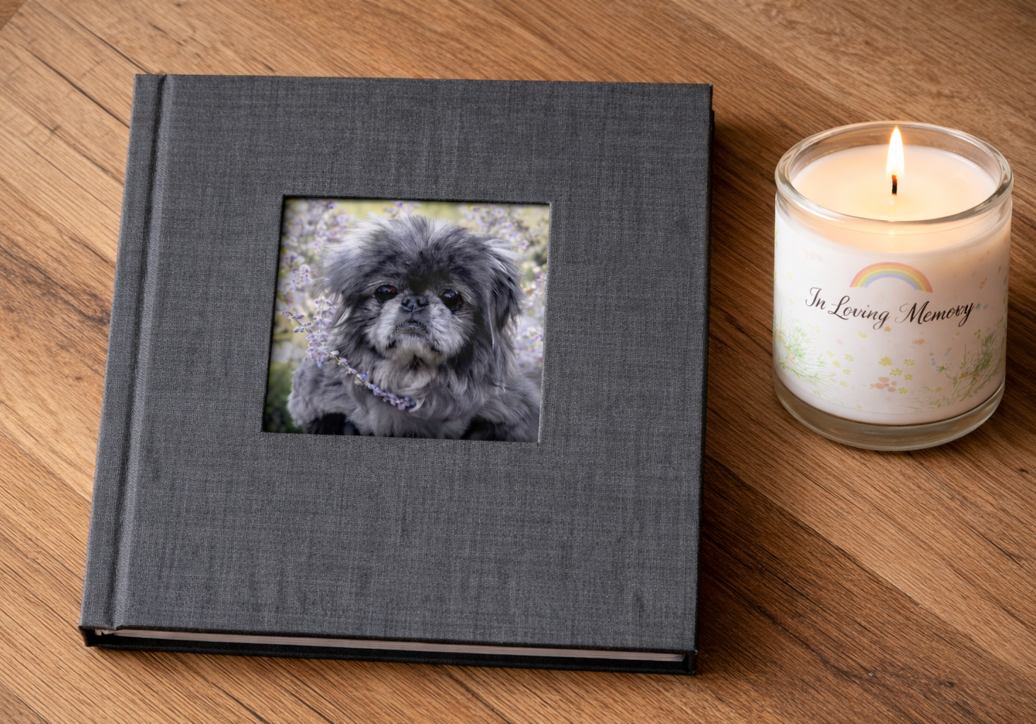 pet-loss-grief-candle-and-fine-art-album